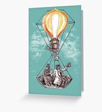 The Adventurers of the Sun and Sky Greeting Card