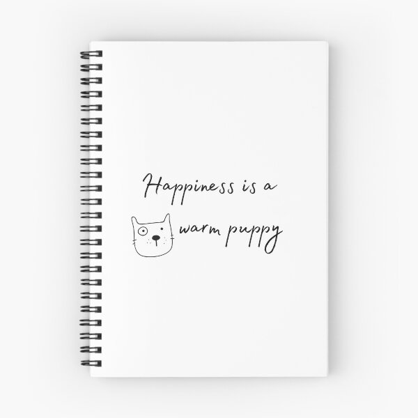 Item preview, Happiness is a warm puppy designed and sold by EnlightParis.