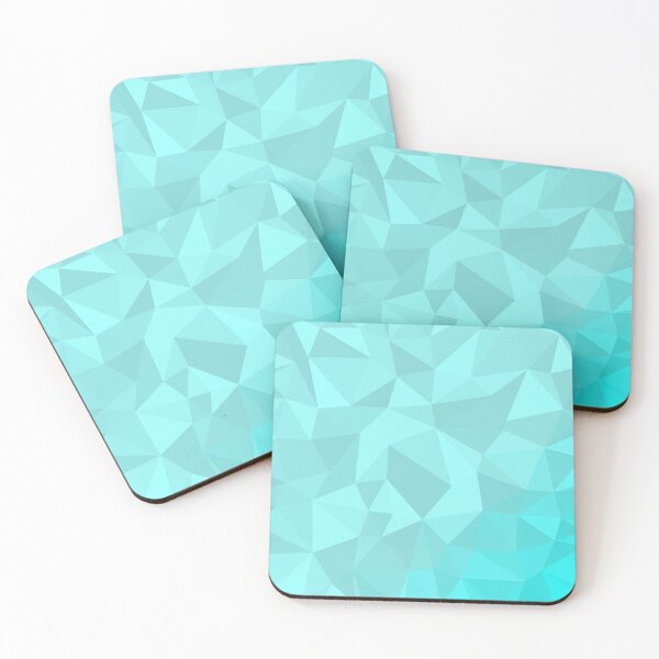 Item preview, light blue pattern, triangle, low poly designed and sold by Collagedream.