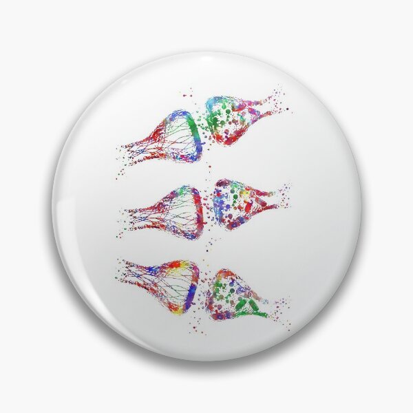 Item preview, Synapse receptor, neurology art, medical art, watercolor synapse receptor designed and sold by Rosaliartbook.
