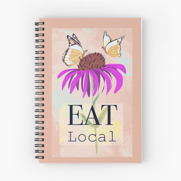 Item preview, Eat local butterfly designed and sold by BePositivity.
