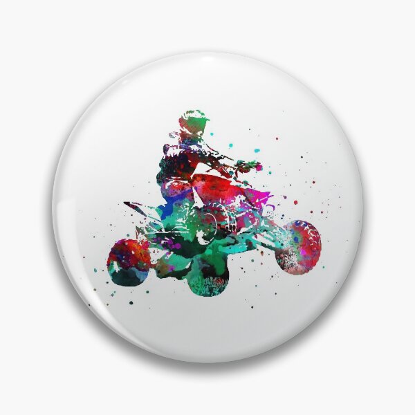 Item preview, Quad bike, motorcycle race designed and sold by Rosaliartbook.