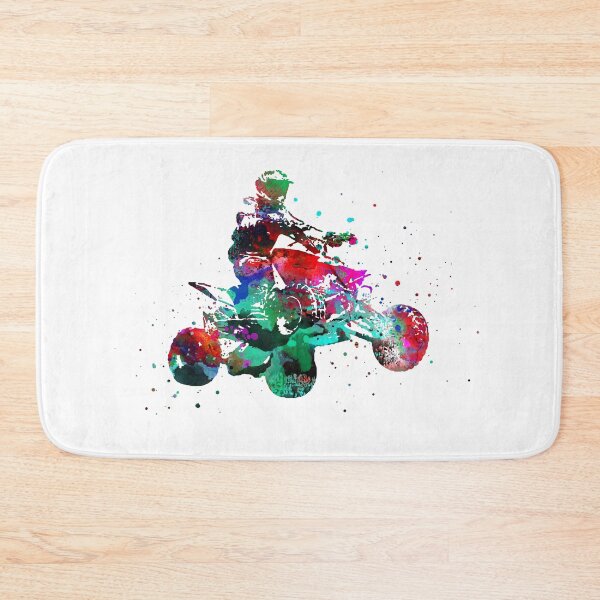 Item preview, Quad bike, motorcycle race designed and sold by Rosaliartbook.