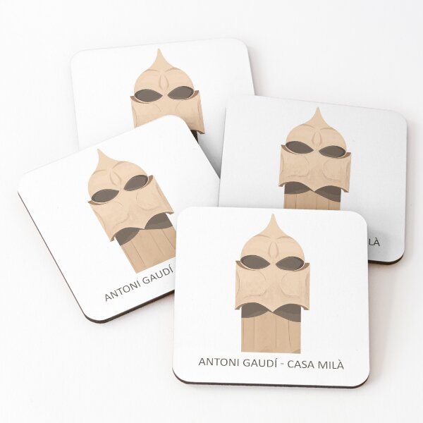 Item preview, Gaudi's Casa Mila - Chimney Figure Head designed and sold by pinspace.