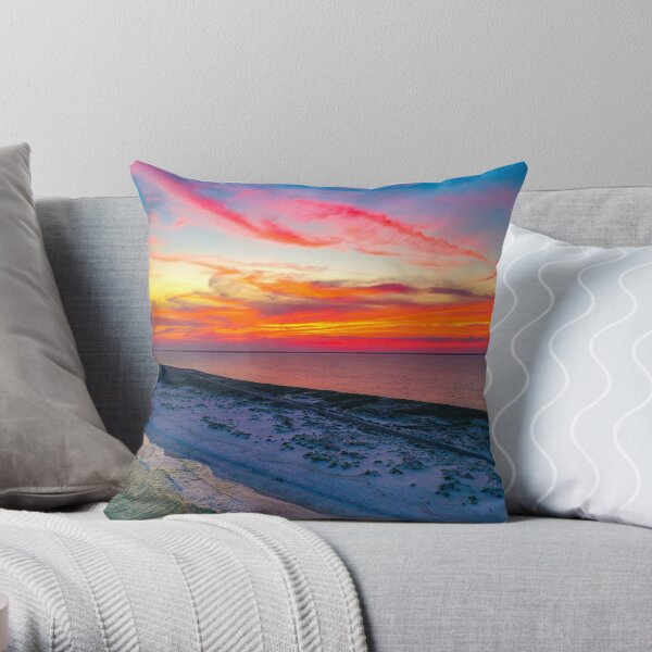 May Sky Throw Pillow