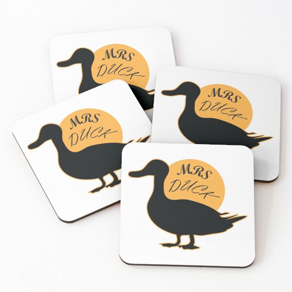 Item preview, Mrs Duck yellow cool illustration for womens designed and sold by Drago Art.