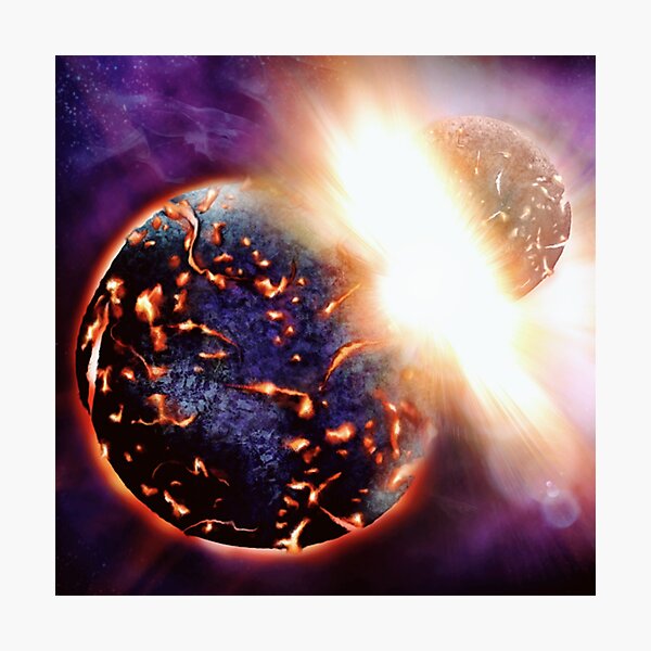Item preview, Planets Collide designed and sold by iduzarts.