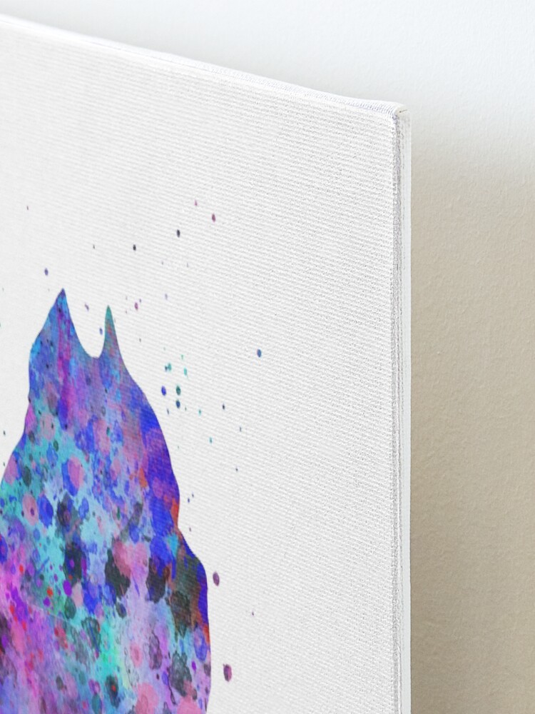 Alternate view of Cane Corso, Cane Corso dog, watercolor Cane Corso Mounted Print