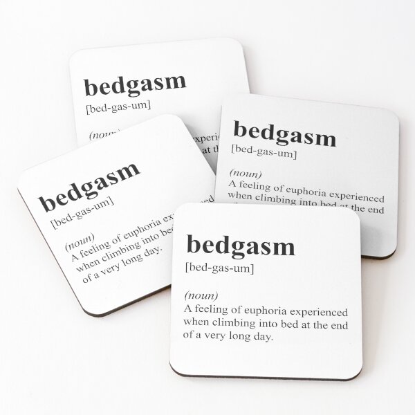 Item preview, Bed Bedgasm Definition designed and sold by JustCreativity.