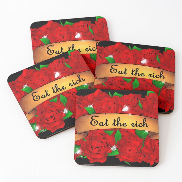 Item preview, Eat The Rich - Roses and Diamonds designed and sold by Emrysartistry.