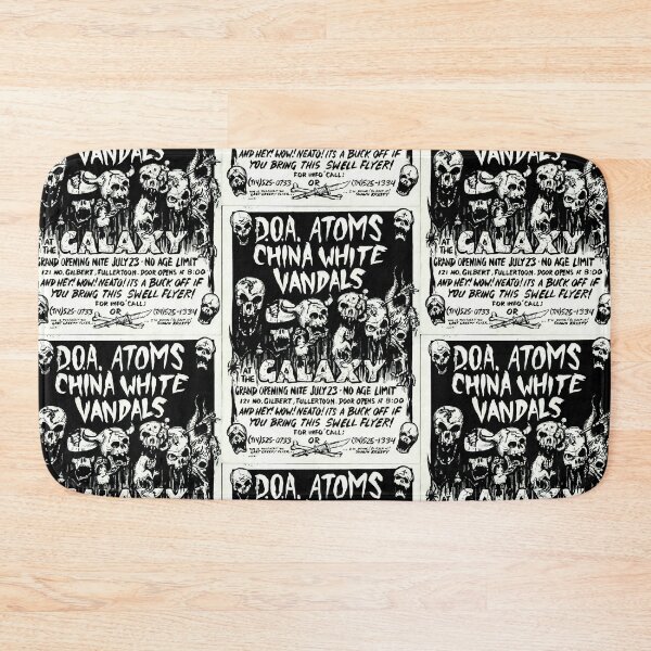 Item preview, Retro 1982 punk show flyer - DOA & the Vandals designed and sold by Fairytale of DC.