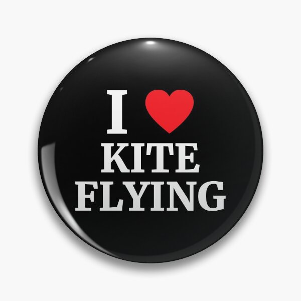 Item preview, I Love Kite Flying Heart  designed and sold by Vanover Designs.