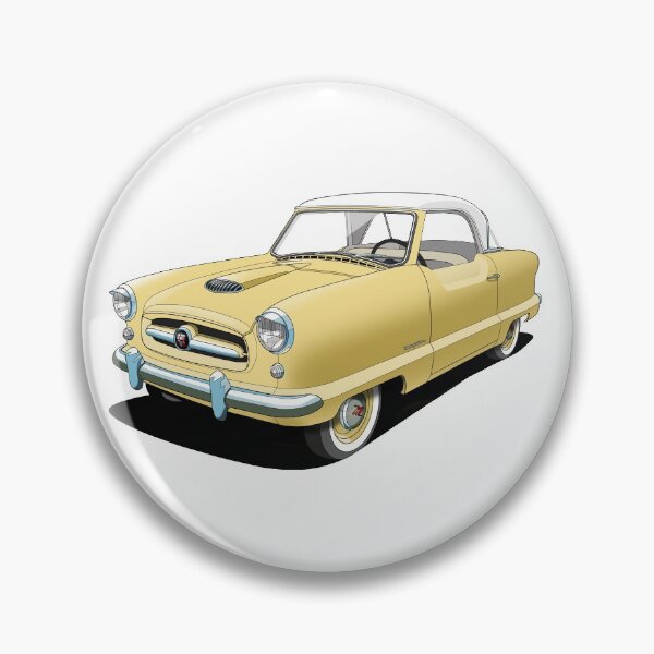 Artikelvorschau, Nash Metropolitan in Gelb entworfen und verkauft von candc-retro.