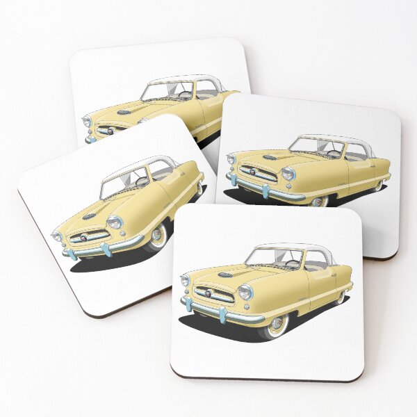 Item preview, Nash Metropolitan in yellow designed and sold by candc-retro.