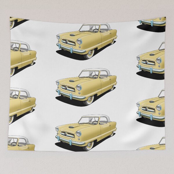 Item preview, Nash Metropolitan in yellow designed and sold by candc-retro.