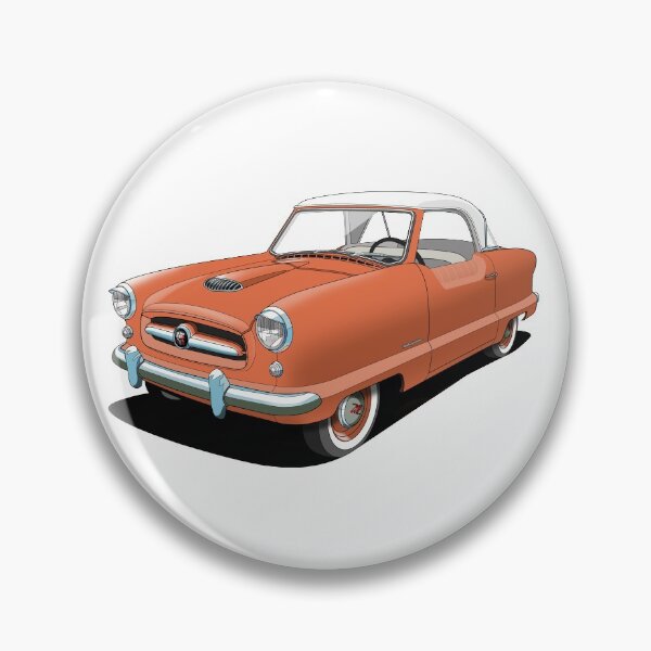 Item preview, Nash Metropolitan in coral designed and sold by candc-retro.