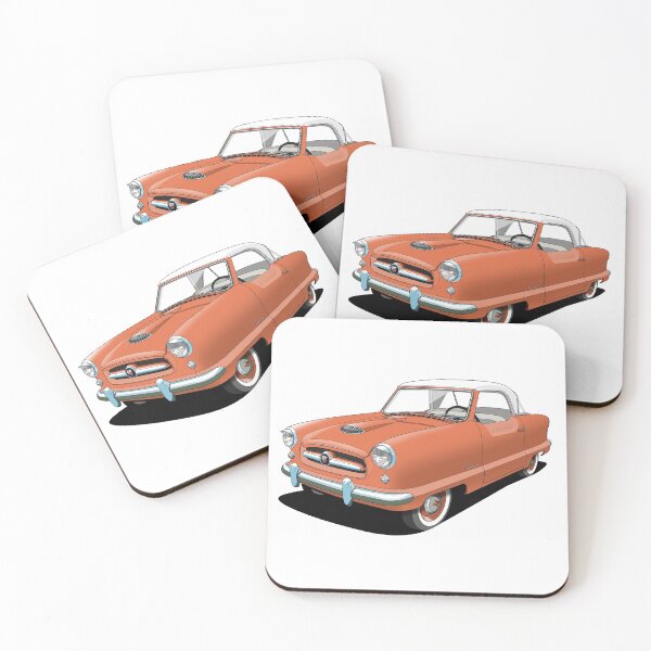 Item preview, Nash Metropolitan in coral designed and sold by candc-retro.