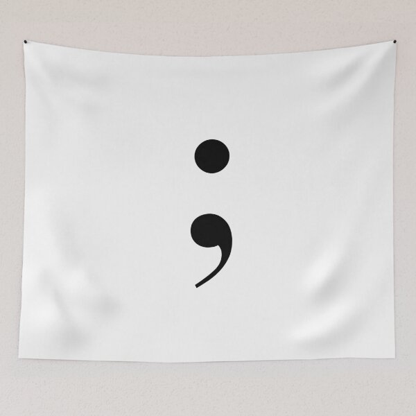 Item preview, Semi colon designed and sold by MasonArt.