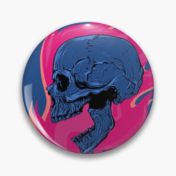 Item preview, Fire Skull  designed and sold by EllieGraces.