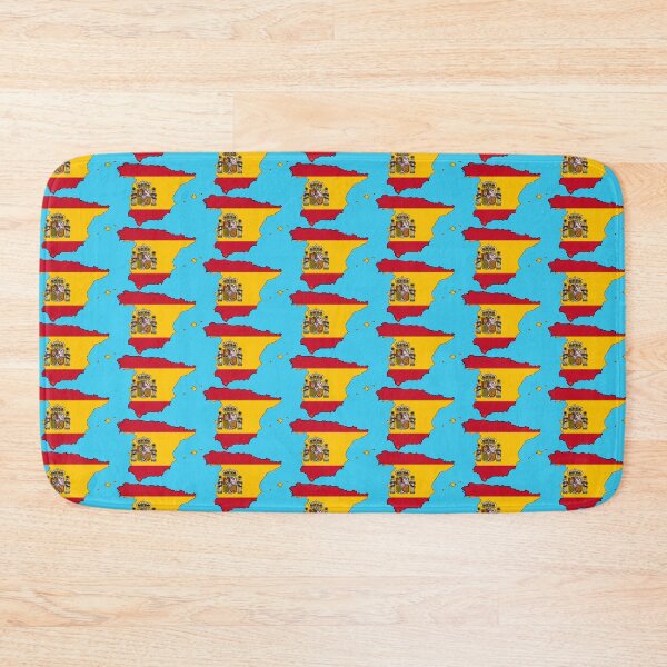 Item preview, Spain Map With Spanish Flag designed and sold by Havocgirl.