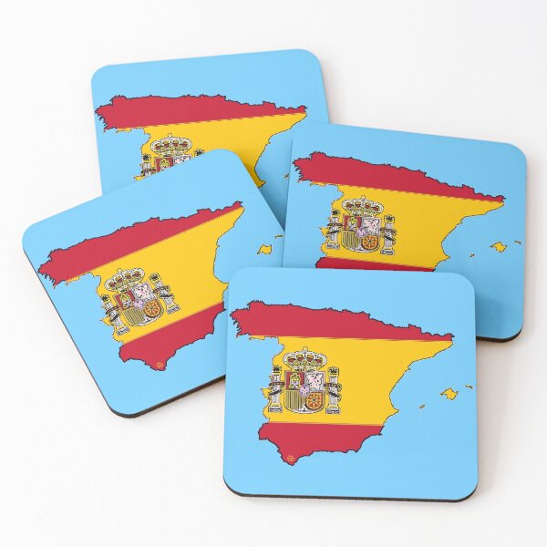 Item preview, Spain Map With Spanish Flag designed and sold by Havocgirl.