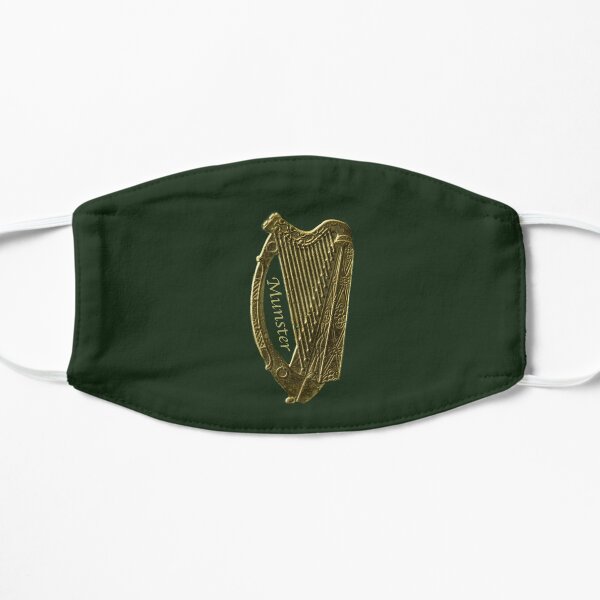 The Golden Irish "Munster" Celtic Harp Mask