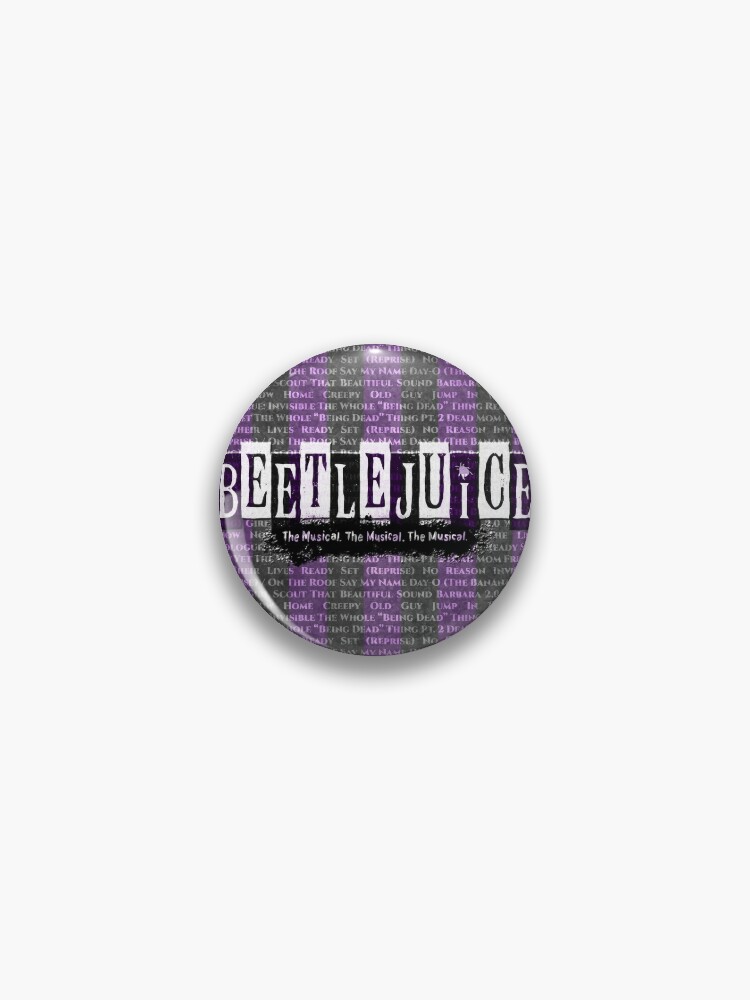 Beetlejuice Badge 