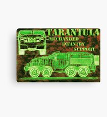Tarantula - Mechanized Infantry Support Canvas Print