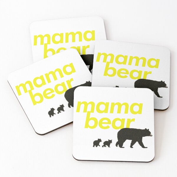 Item preview, mama bear leading the pack designed and sold by allgoldcreative.