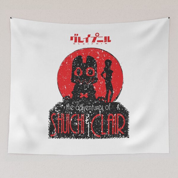Item preview, GLEIPNIR: THE ADVENTURES OF SUICHI & CLAIR (WHITE) GRUNGE STYLE designed and sold by FunGangStore.