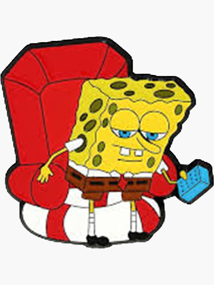 Spongebob discount red chair