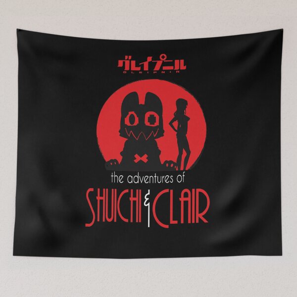 Item preview, GLEIPNIR: THE ADVENTURES OF SUICHI & CLAIR (BLACK) designed and sold by FunGangStore.