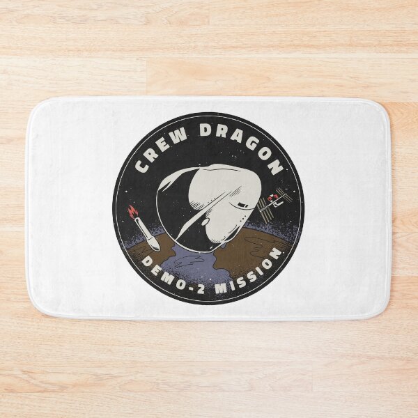 Item preview, Crew Dragon Patch designed and sold by BadJokesClub.