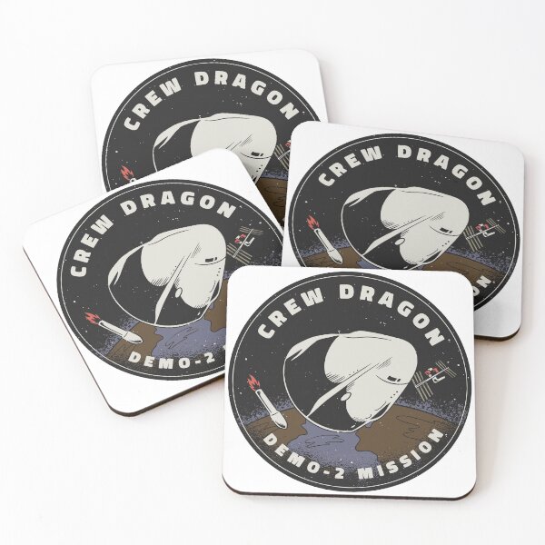 Item preview, Crew Dragon Patch designed and sold by BadJokesClub.