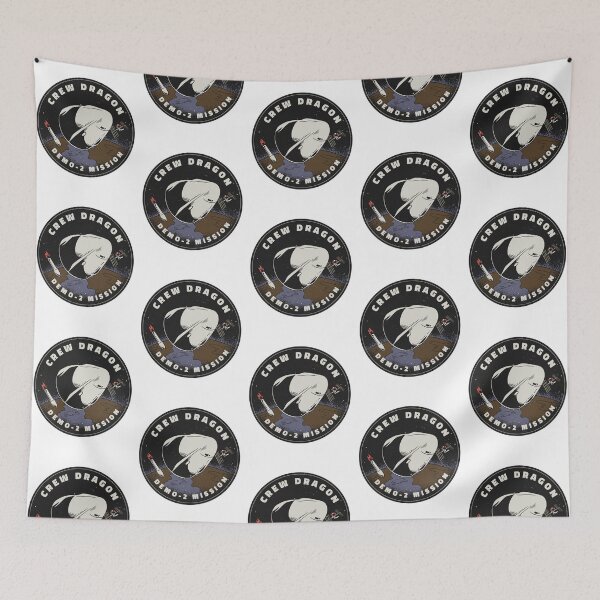 Item preview, Crew Dragon Patch designed and sold by BadJokesClub.
