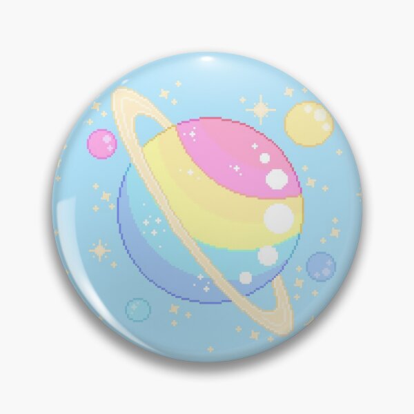 Item preview, Pansexual Pride Pixel Planet designed and sold by Stardust-Specks.
