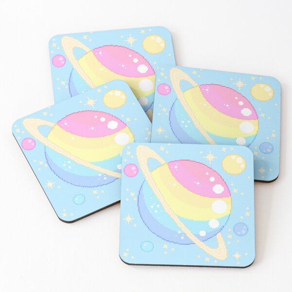 Item preview, Pansexual Pride Pixel Planet designed and sold by Stardust-Specks.