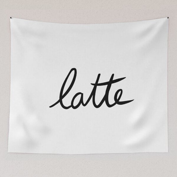Item preview, Latte / Cute Coffee Dates designed and sold by Nathalie Aynié.