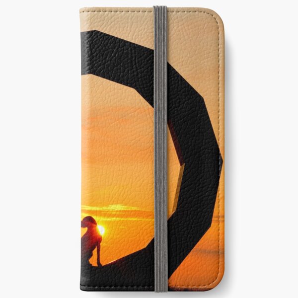 German Wirehaired Pointer in Heavens Gate, Longleat, Wiltshire iPhone Wallet