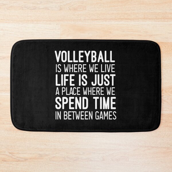 Item preview, Volleyball Is Where We Live: funny volleyball for men and women designed and sold by Chamssou.
