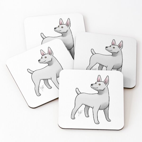Item preview, Dog - Rat Terrier - White designed and sold by Jennifer Stolzer.