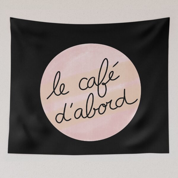 Item preview, But First, Coffee / Cute Coffee Dates designed and sold by Nathalie Aynié.