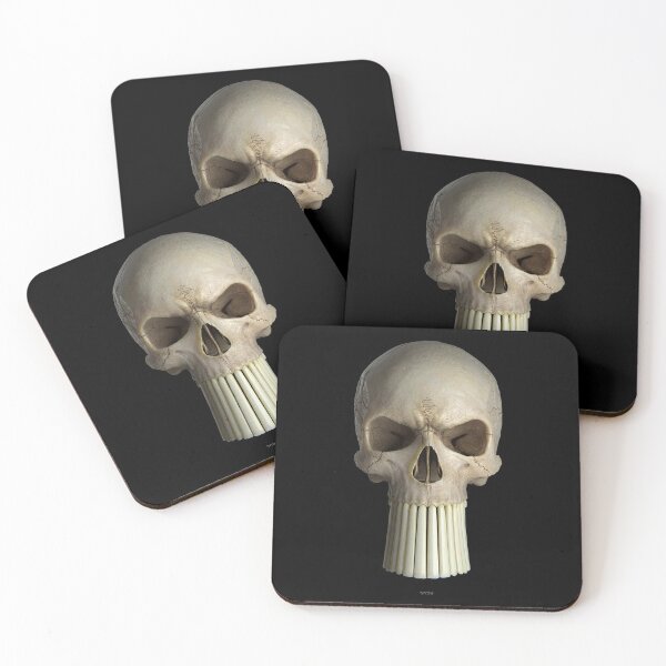 Item preview, skull 2 with long teeth designed and sold by Radu-Gabriel.