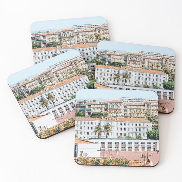 Item preview, Aerial City Print, Cannes City Aerial, French Riviera, Downtown Cannes, Urban Architecture Print, Drone Photography designed and sold by radub85.