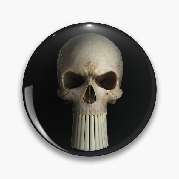 Item preview, skull 3 with long teeth designed and sold by Radu-Gabriel.
