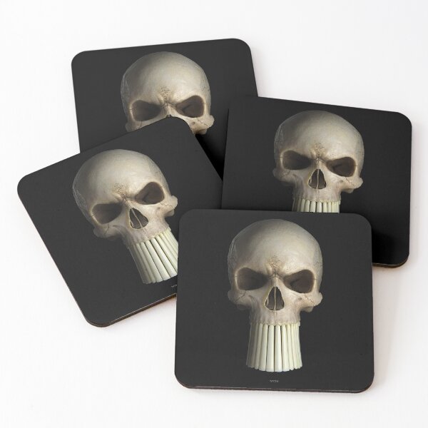 Item preview, skull 3 with long teeth designed and sold by Radu-Gabriel.