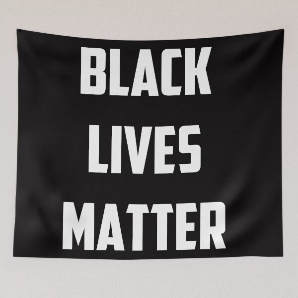 Item preview, Black Lives Matter (White Writing) designed and sold by DafyddEm.