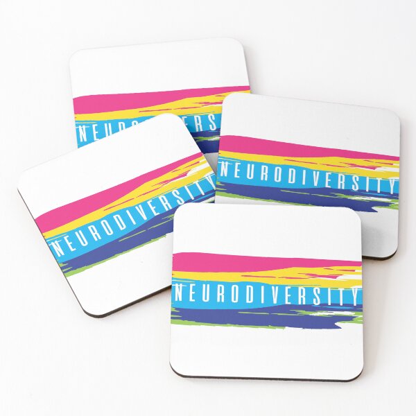 Item preview, Neurodiversity brush strokes designed and sold by AutismHero.