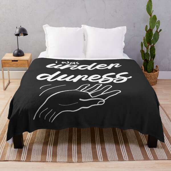 Item preview, I Was Under Duress , Gift Idea Boyfriend Fatherday Birthday designed and sold by Naufaal.
