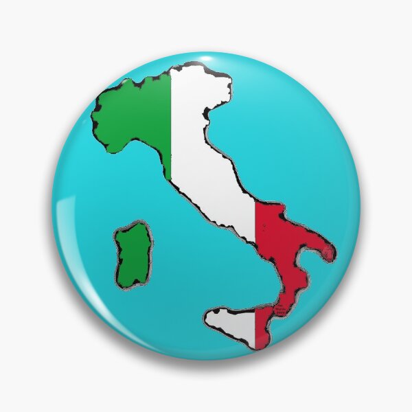 Item preview, Italy Map With Italian Flag designed and sold by Havocgirl.